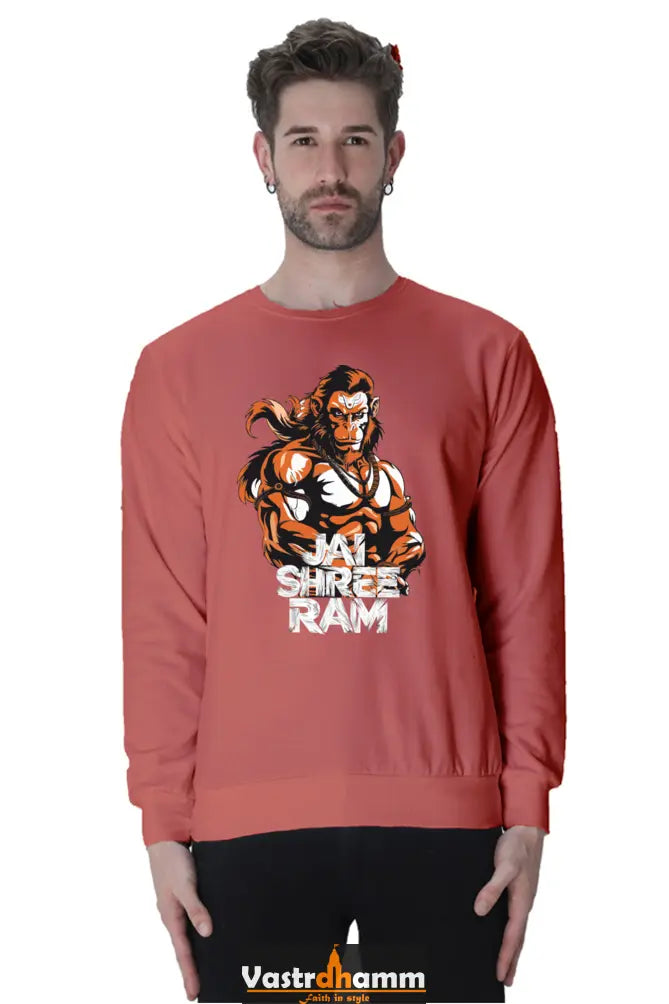 Hanuman Strong Sweatshirt T-Shirts for Men Vastrdhamm
