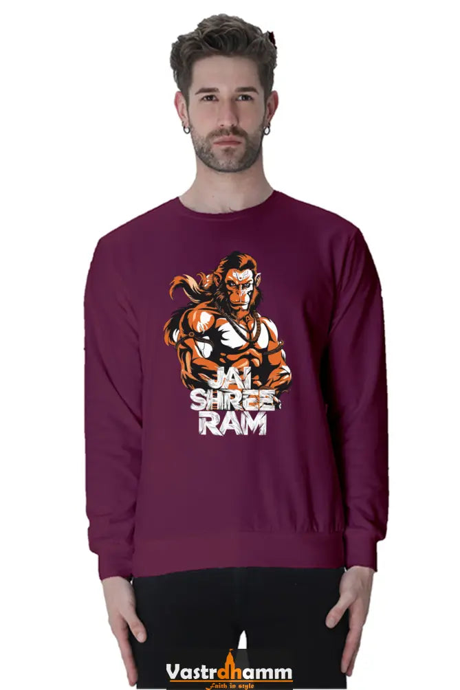 Hanuman Strong Sweatshirt T-Shirts for Men Vastrdhamm