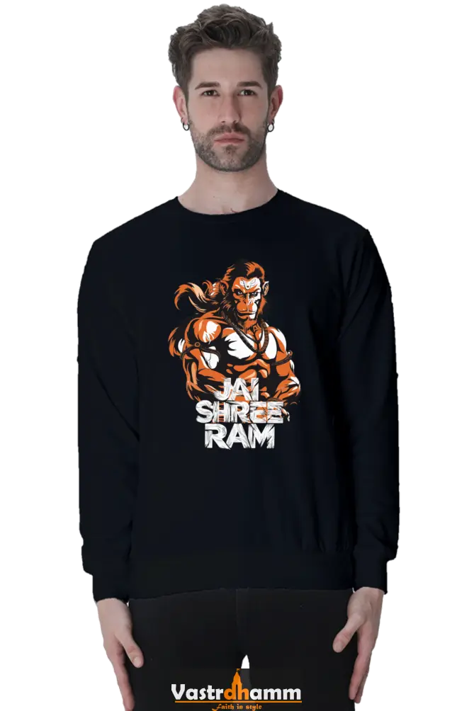Hanuman Strong Sweatshirt T-Shirts for Men Vastrdhamm