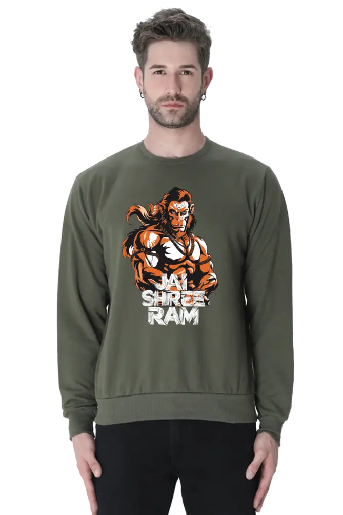 Hanuman Strong Sweatshirt T-Shirts for Men Vastrdhamm