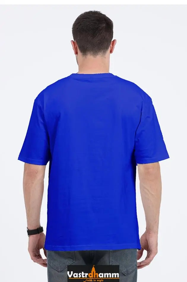 ISRO Space Explorer Oversized Classic T-Shirts for Men Vastrdhamm