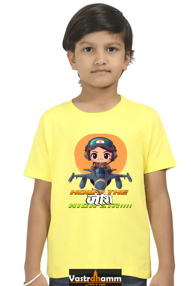 India’s Future Round Neck Half Sleeve Classic T-Shirts for Boys Vastrdhamm