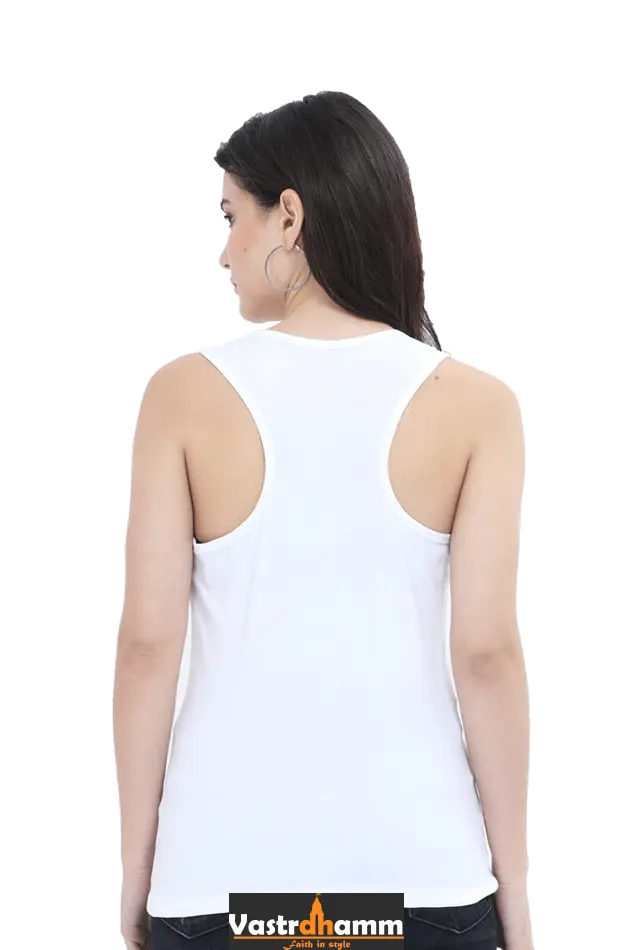 Jai Ganesha PowerTank Top T-Shirts for Women Vastrdhamm