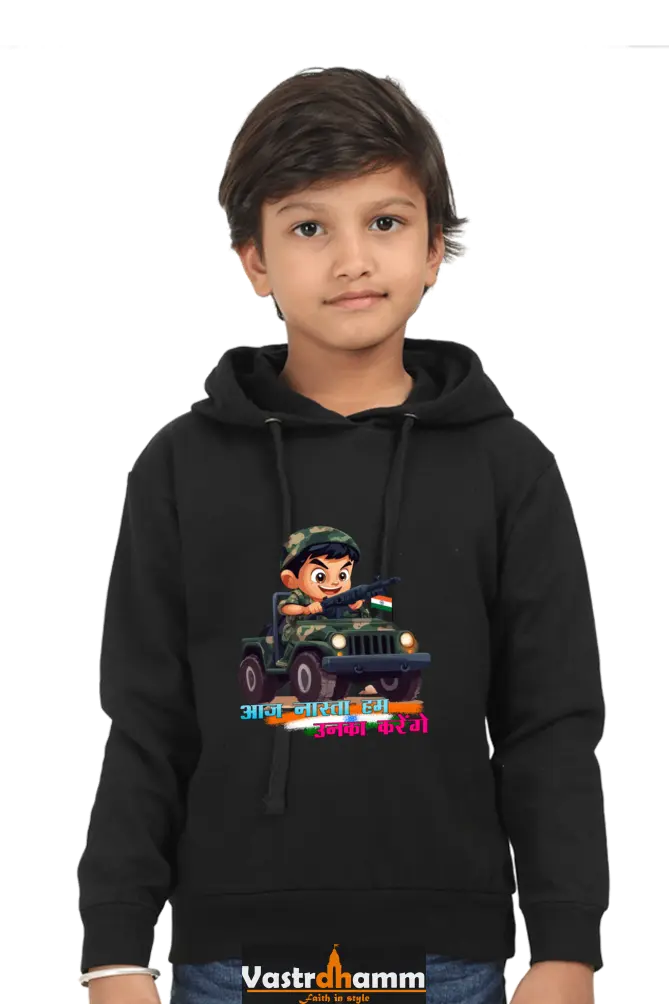 Little Republic Hero Hoodie Sweatshirt T-Shirt for Boys Vastrdhamm
