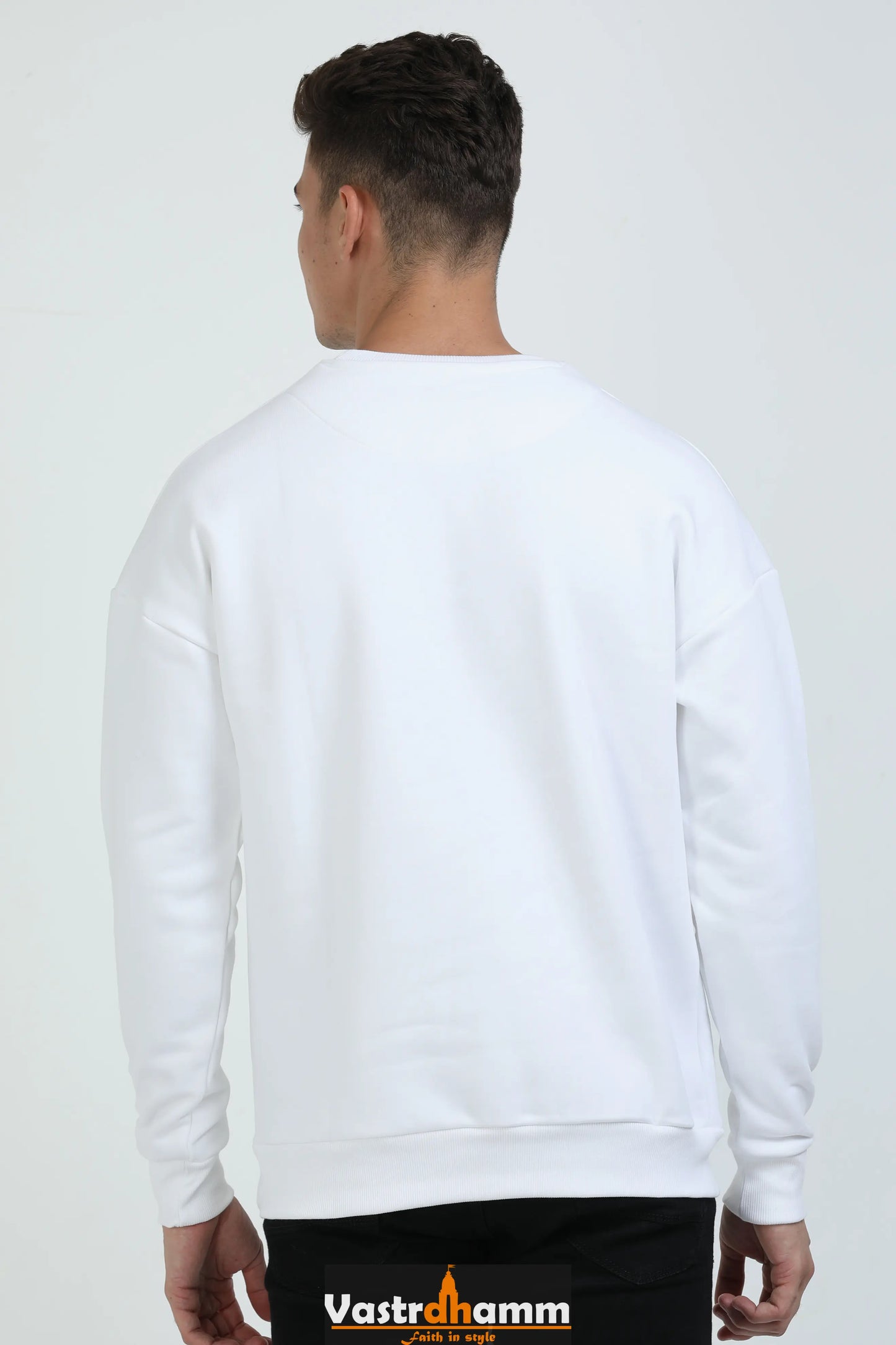 Maa Durga Warrior Oversized Sweatshirt T-Shirts for Men Vastrdhamm