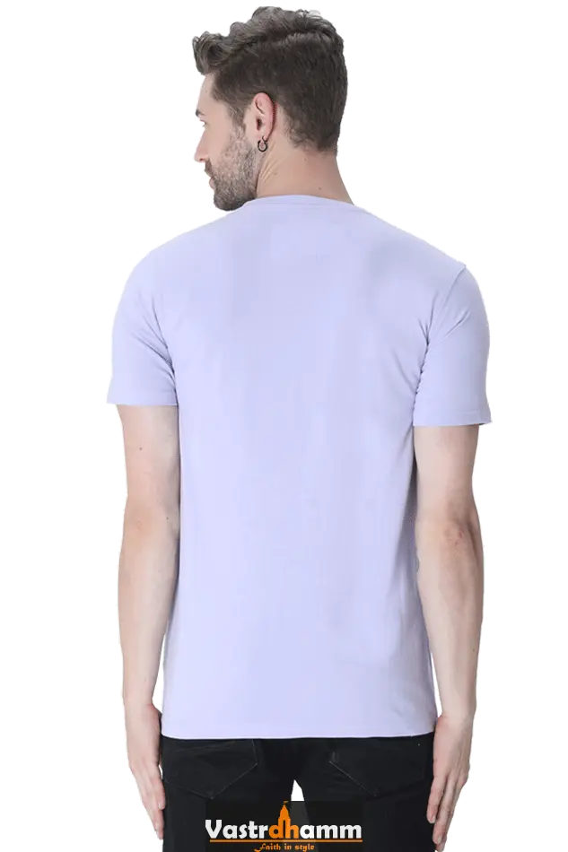 Maa Durga Warrior Round Neck Half Sleeve Classic T-Shirts for Men Vastrdhamm