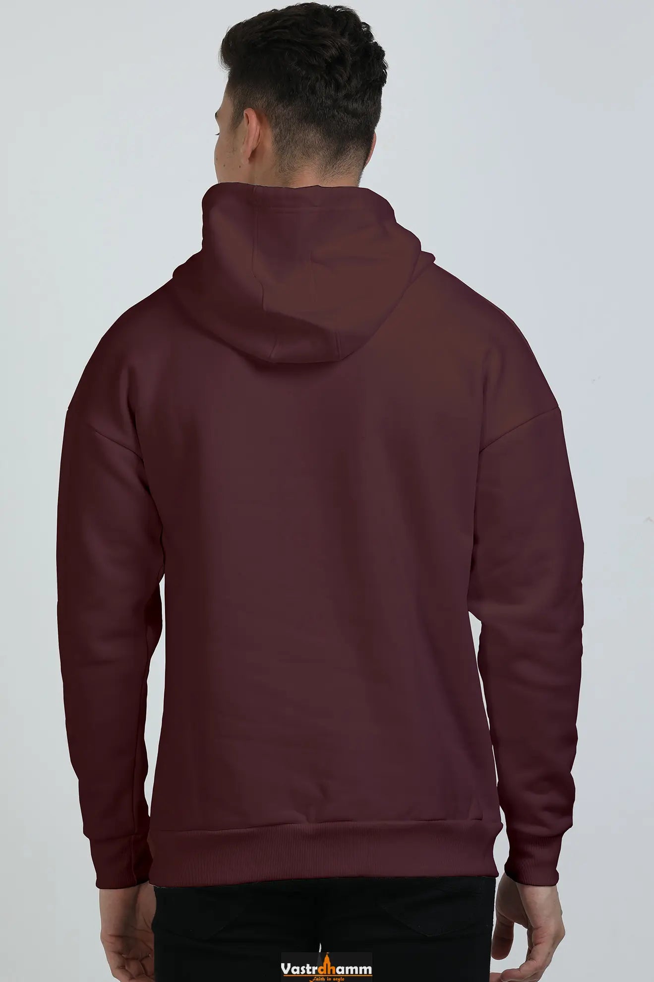 National Hero Oversized Hooded Sweatshirt T-Shirts for Men Vastrdhamm