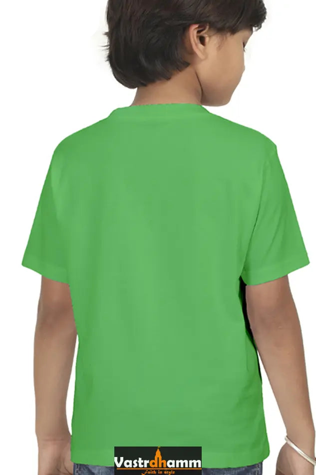 Ram Ji Ayodhya Pride Round Neck Half Sleeve Classic T-Shirts for Boy Vastrdhamm