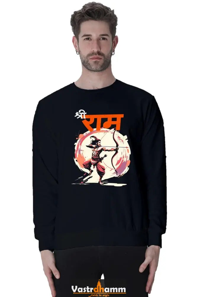 Ram Ji Cosmic Bow Sweatshirt T-Shirts for Men Vastrdhamm