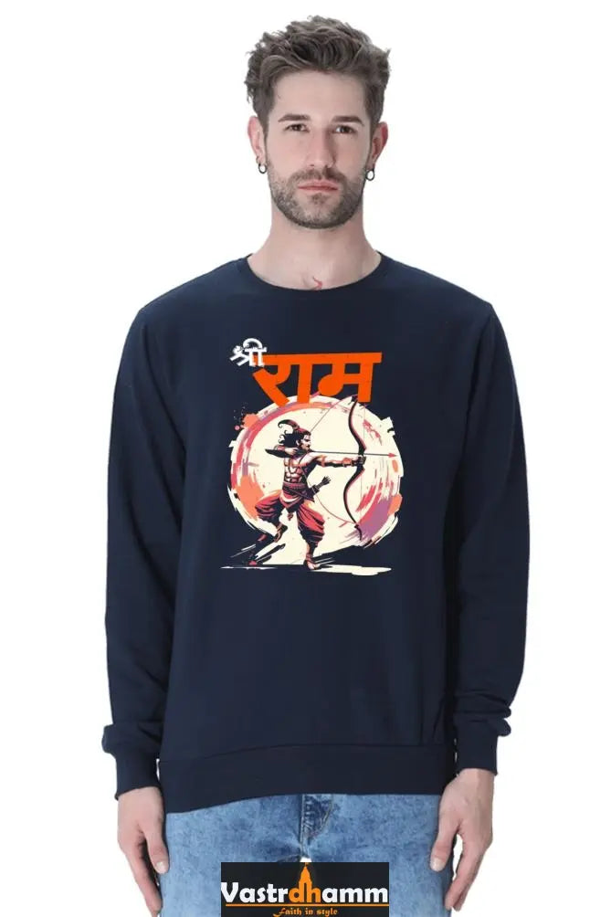 Ram Ji Cosmic Bow Sweatshirt T-Shirts for Men Vastrdhamm
