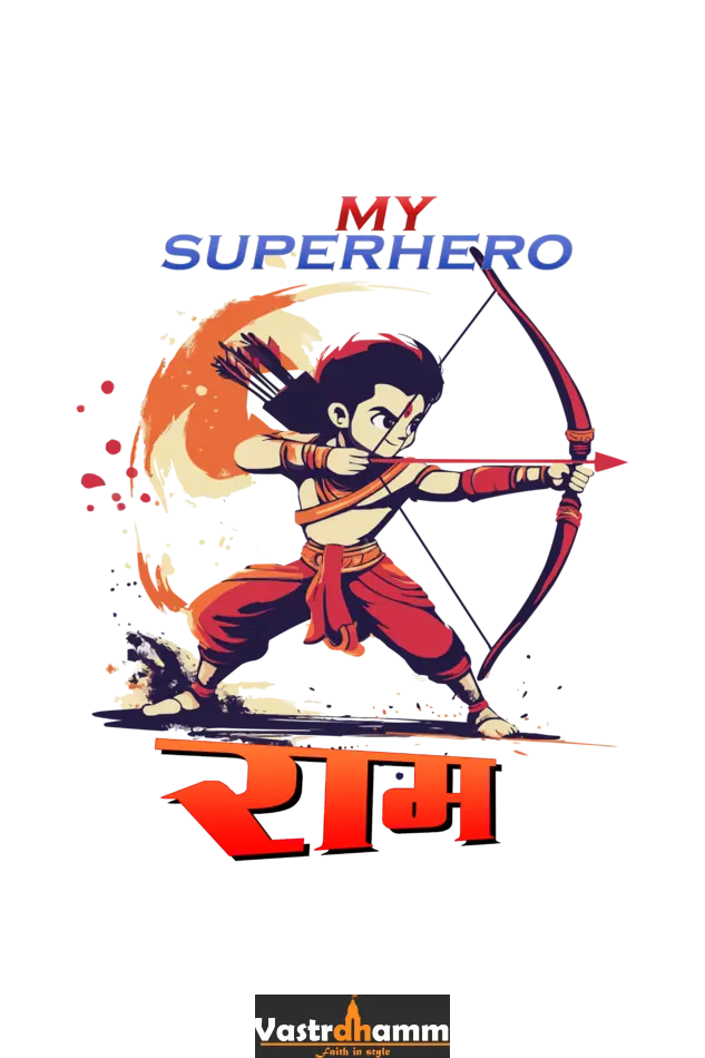 Ram Ji Devotion Hoodie Sweatshirt T-Shirts for Boy Vastrdhamm