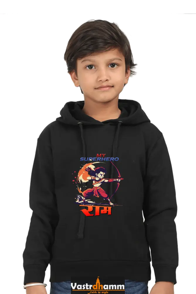 Ram Ji Devotion Hoodie Sweatshirt T-Shirts for Boy Vastrdhamm