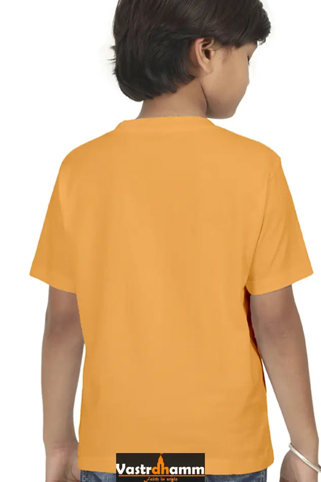 Ram Ji Devotion Round Neck Half Sleeve Classic T-Shirts for Boy Vastrdhamm