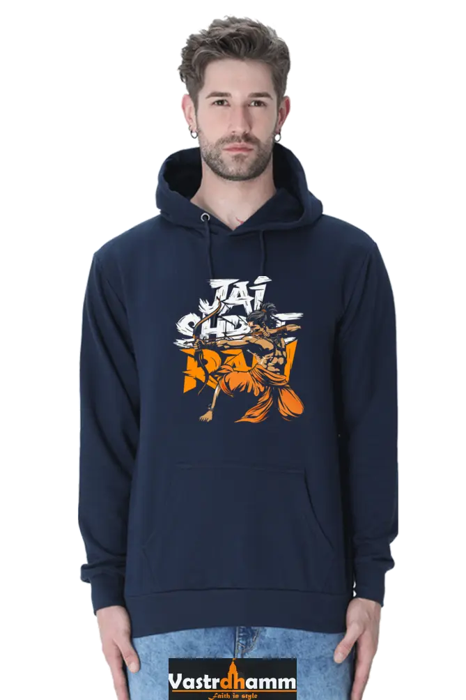 Ram Ji Dharma Protector Hoodie Sweatshirt T-Shirts for Men Vastrdhamm