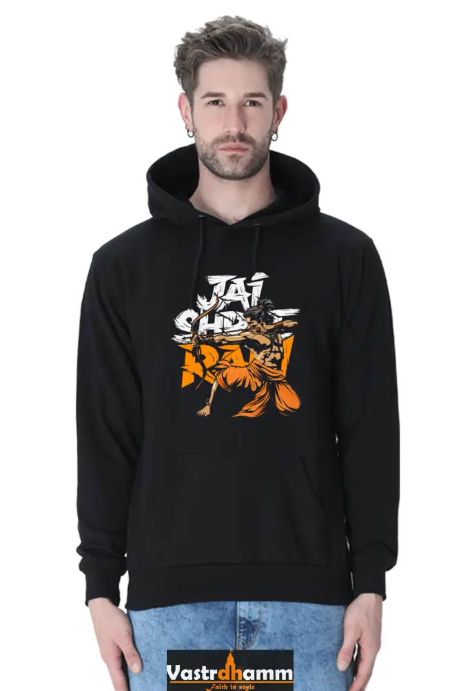 Ram Ji Dharma Protector Hoodie Sweatshirt T-Shirts for Men Vastrdhamm