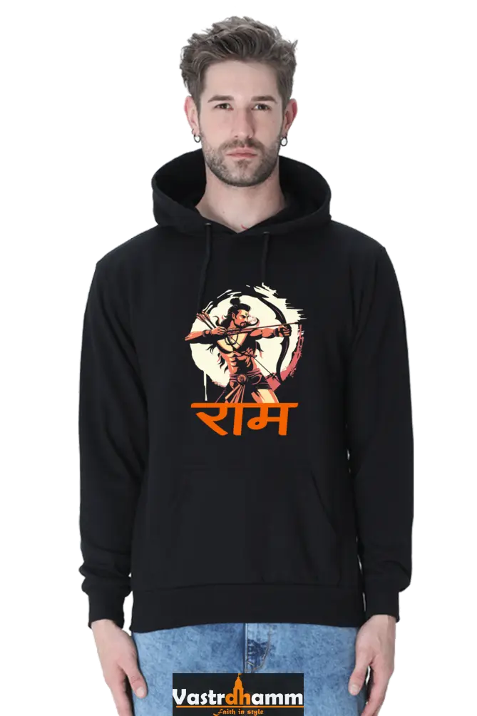 Ram Ji Divine Grace Hoodie Sweatshirt T-Shirts for Men Vastrdhamm