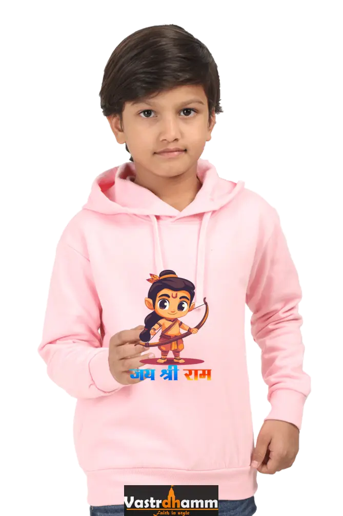Ram Ji Divine Protector Hoodie Sweatshirt T-Shirts for Boy Vastrdhamm