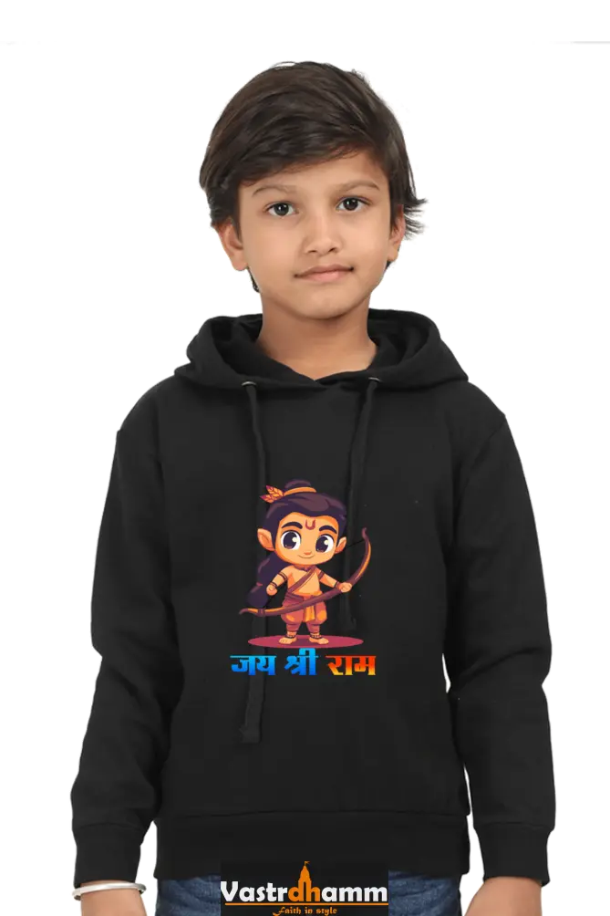 Ram Ji Divine Protector Hoodie Sweatshirt T-Shirts for Boy Vastrdhamm
