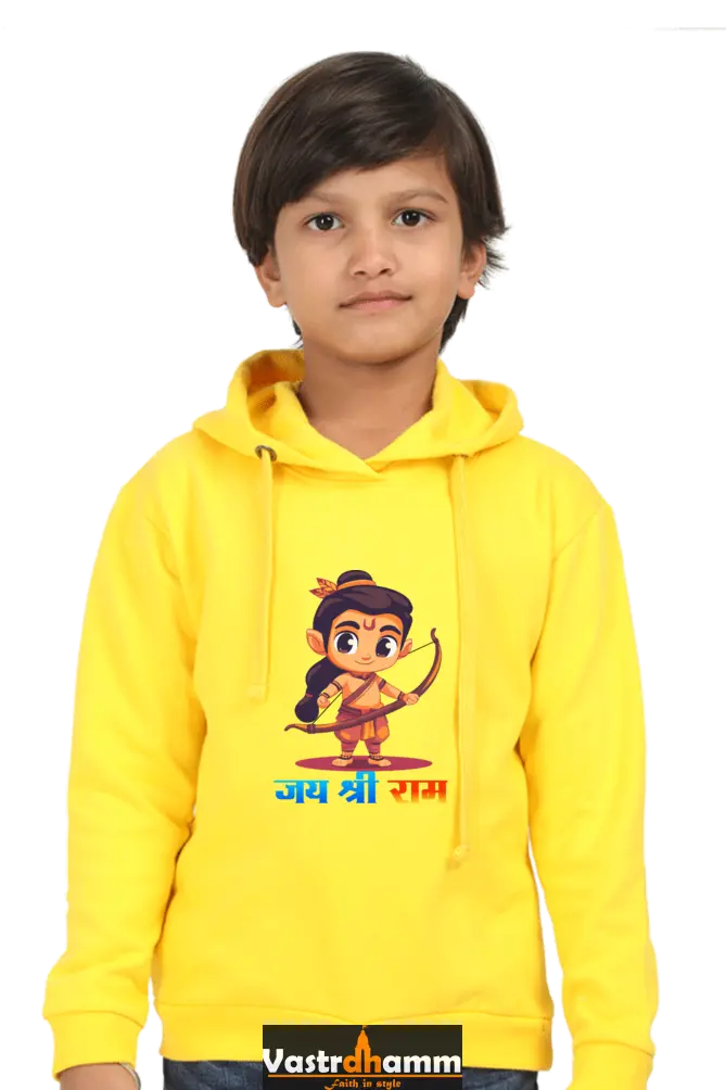 Ram Ji Divine Protector Hoodie Sweatshirt T-Shirts for Boy Vastrdhamm
