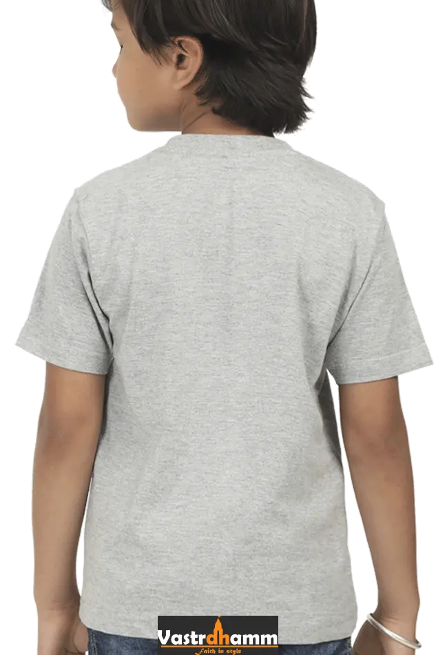 Ram Ji Divine Protector Round Neck Half Sleeve Classic T-Shirts for Boy Vastrdhamm