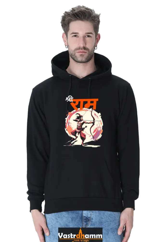 Ram Ji Eternal Dharma Hoodie Sweatshirt T-Shirts for Men Vastrdhamm