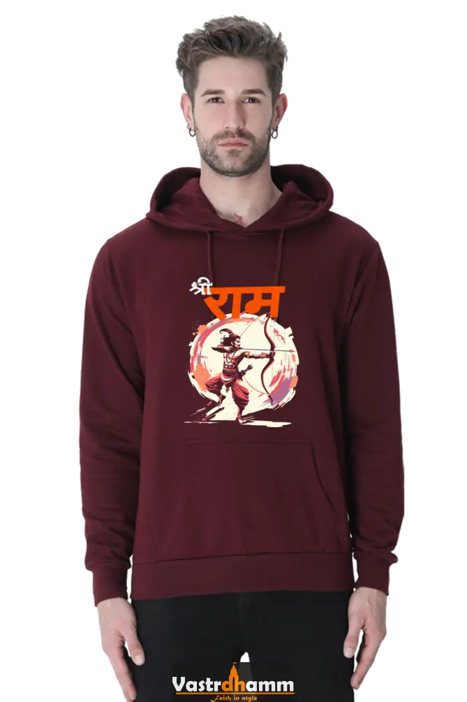 Ram Ji Eternal Dharma Hoodie Sweatshirt T-Shirts for Men Vastrdhamm
