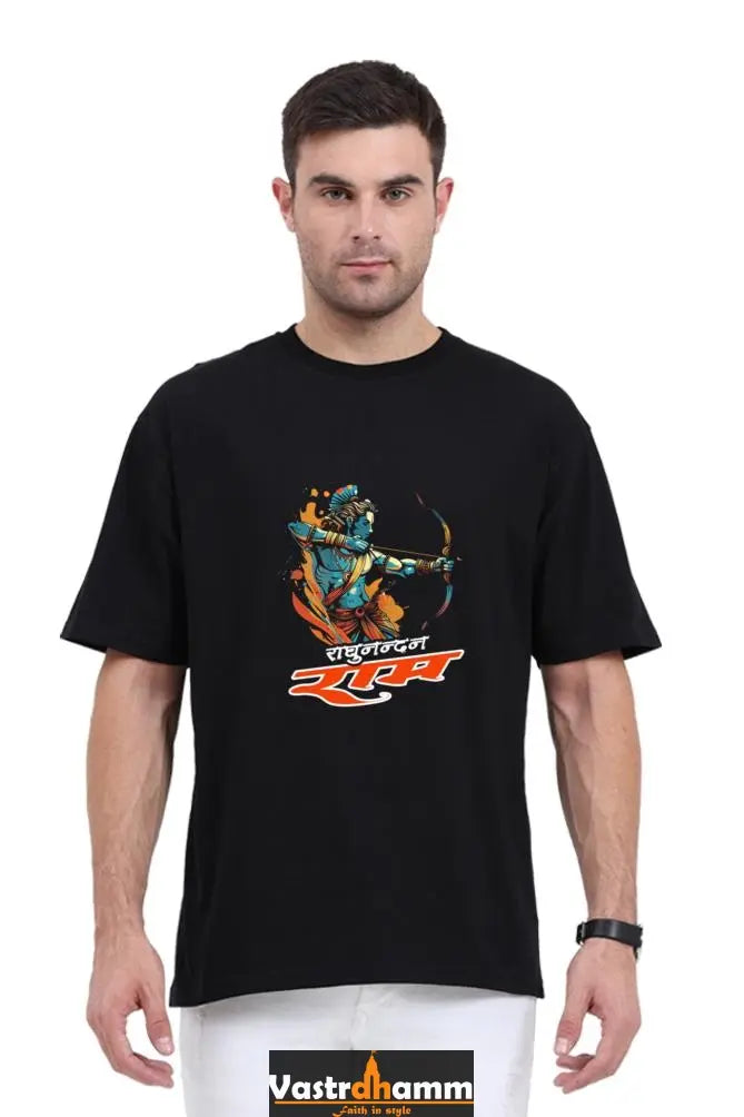Ram Ji Vanvasi Oversized Classic T-Shirts for Men Vastrdhamm