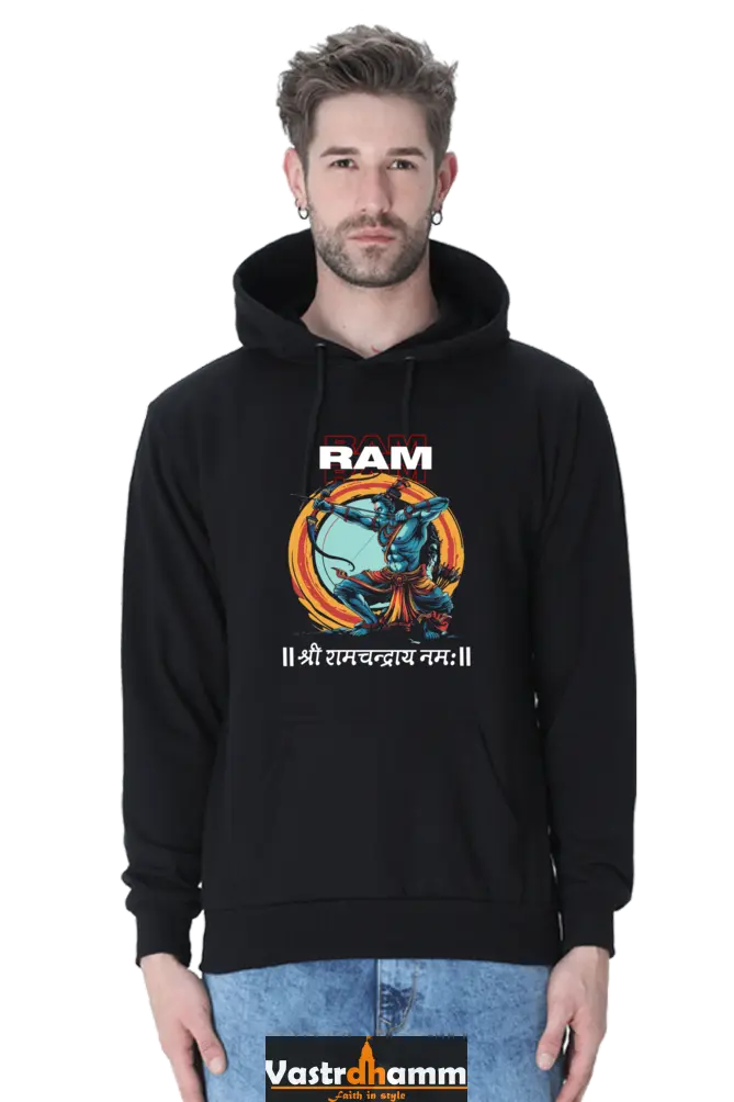 Ram Ji Victory Hoodie Sweatshirt T-Shirts for Men Vastrdhamm