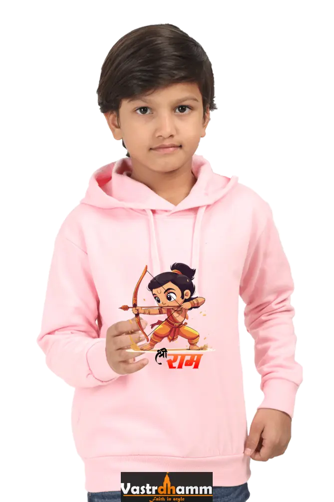 Ram Ji Warrior Spirit Hoodie Sweatshirt T-Shirts for Boy Vastrdhamm