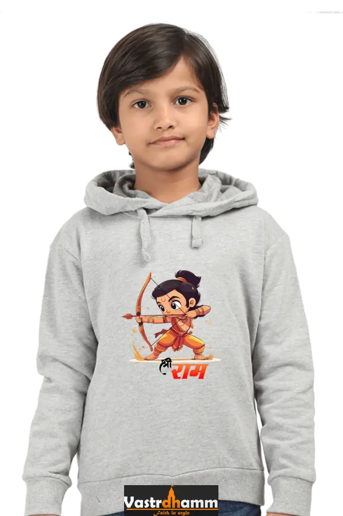 Ram Ji Warrior Spirit Hoodie Sweatshirt T-Shirts for Boy Vastrdhamm