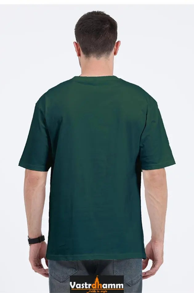 Ram Ji Warrior Spirit Oversized Classic T-Shirts for Men Vastrdhamm