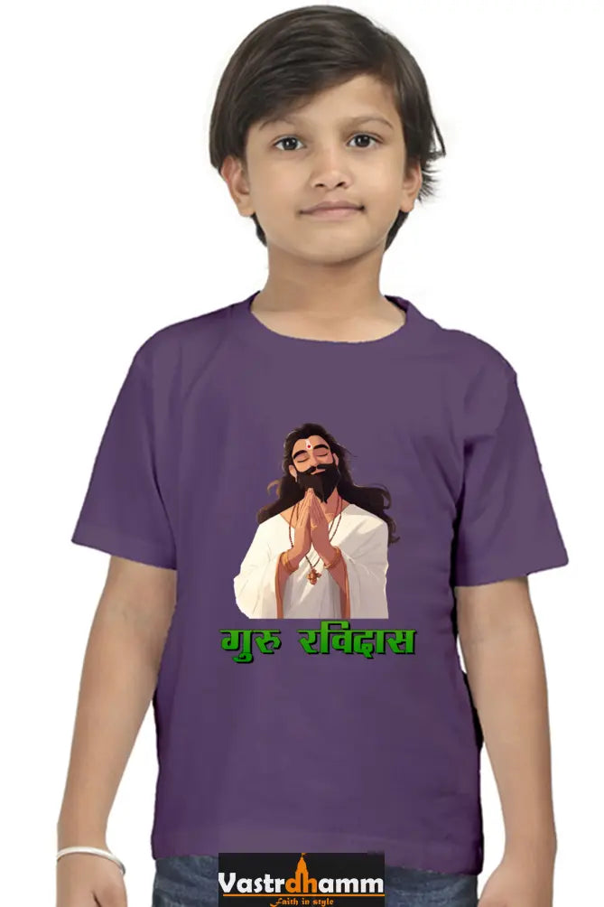 Ravidas Legacy Round Neck Half Sleeve Classic T-Shirts for Boy Vastrdhamm