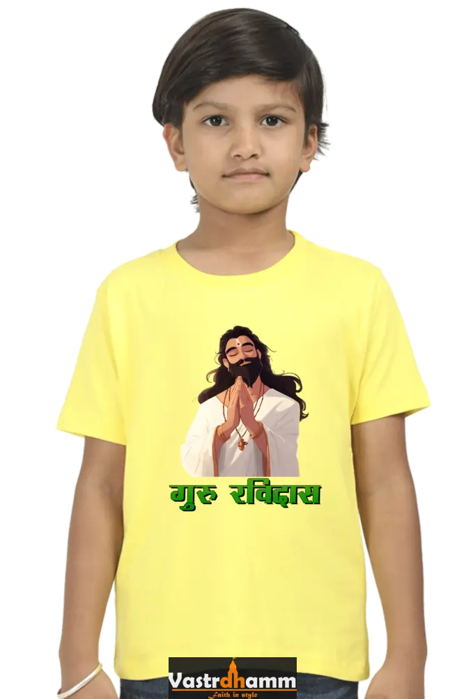 Ravidas Legacy Round Neck Half Sleeve Classic T-Shirts for Boy Vastrdhamm