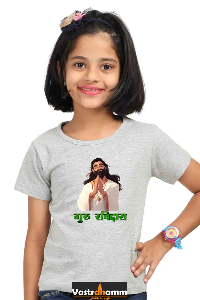 Ravidas Legacy Round Neck Half Sleeve Classic T-Shirts for Girl Vastrdhamm