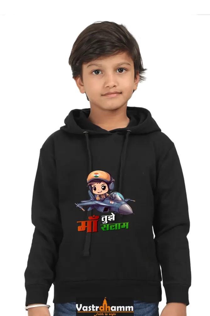 Republic Day Pride Hoodie Sweatshirt T-Shirt for Boys Vastrdhamm