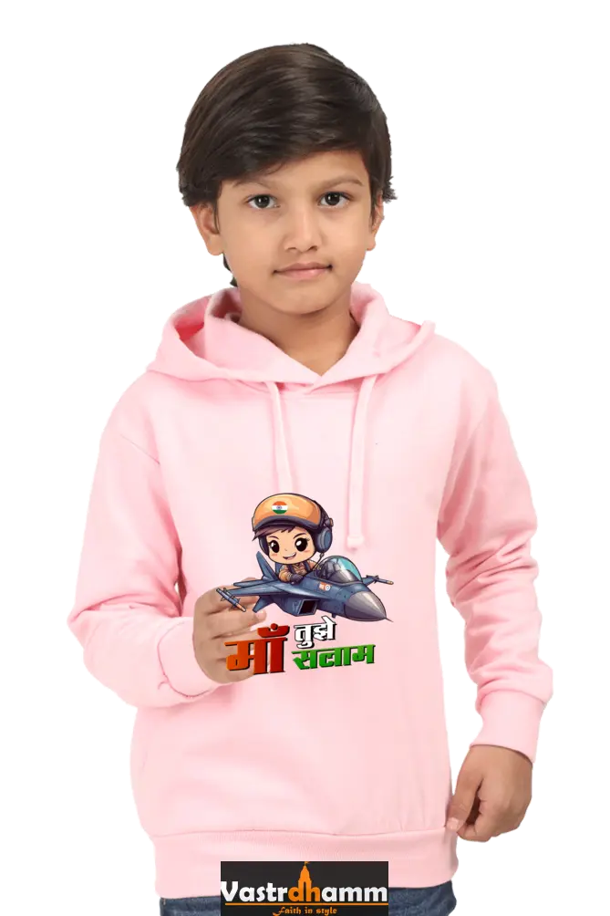 Republic Day Pride Hoodie Sweatshirt T-Shirt for Boys Vastrdhamm