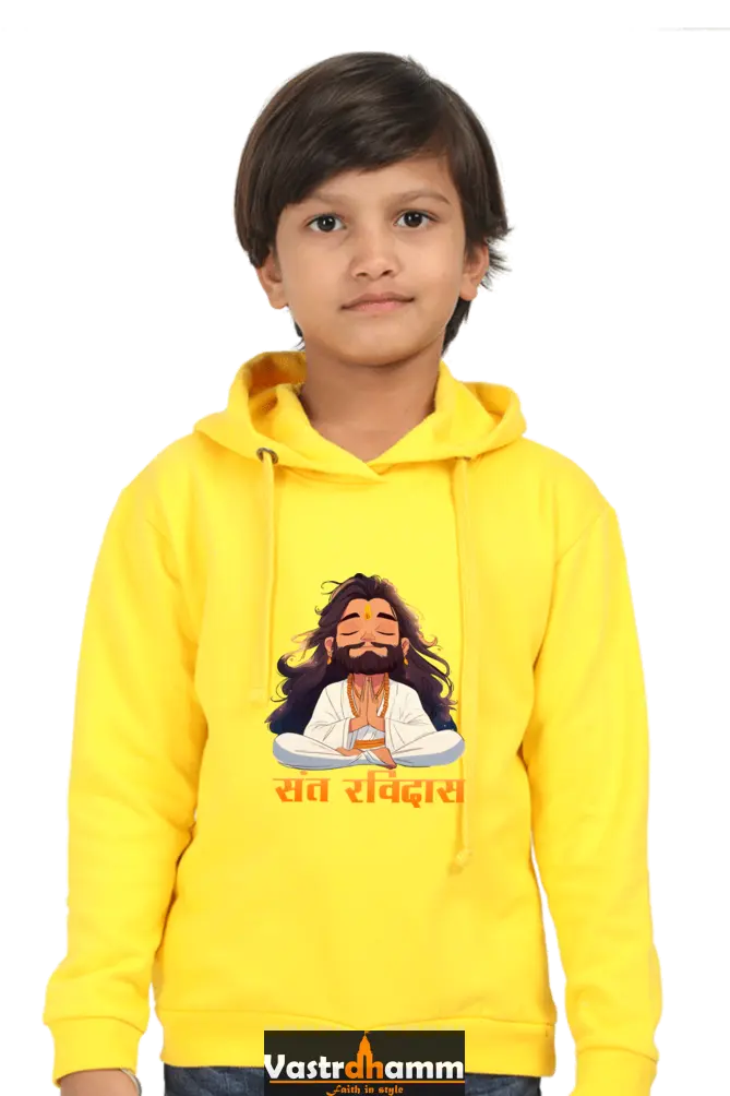 Sant Ravidas Wisdom Hoodie Sweatshirt T-Shirts for Boy Vastrdhamm