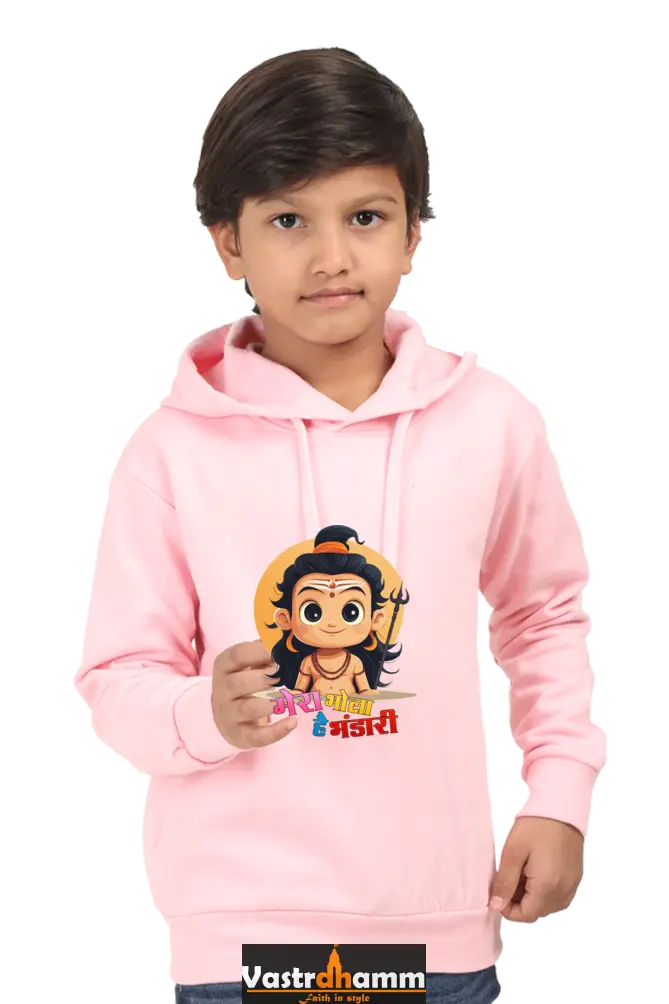 Shiv Ji Devotion Hoodie Sweatshirt T-Shirts for Boy Vastrdhamm