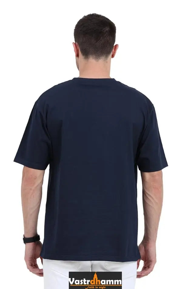 Shiv Ji Devotion Oversized Classic T-Shirts for Men Vastrdhamm