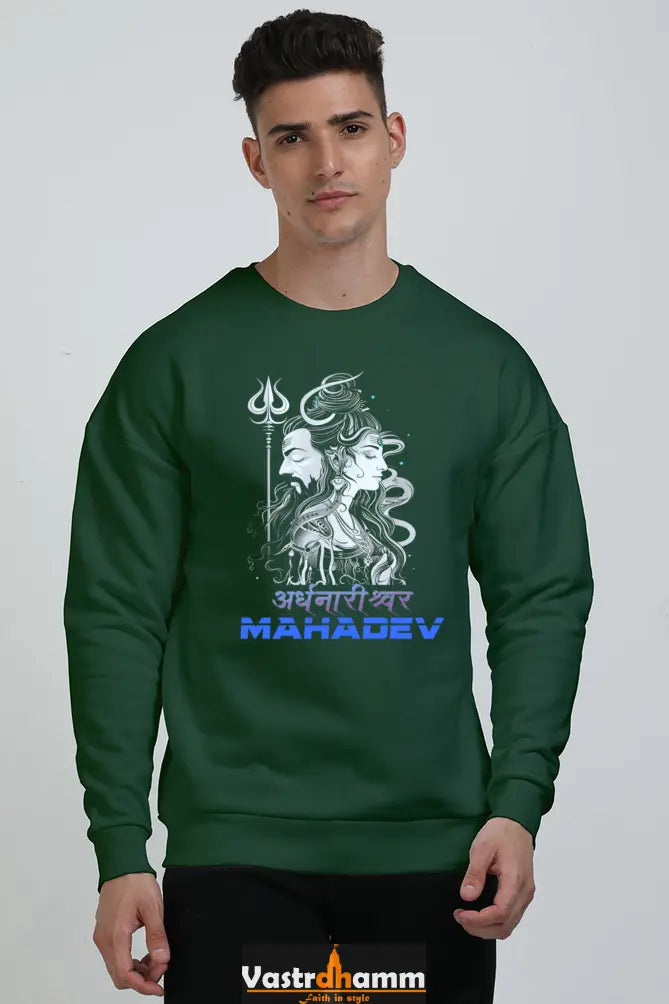 Shiv Ji Eternal Oversized Sweatshirt T-Shirts for Men Vastrdhamm