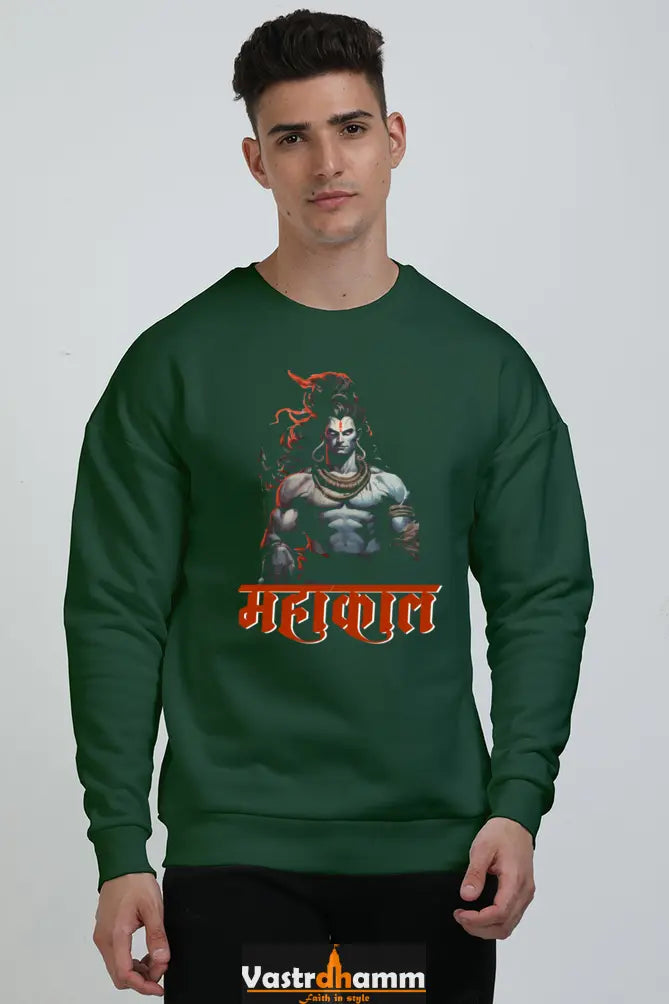 Shiv Ji Meditation Oversized Sweatshirt T-Shirts for Men Vastrdhamm