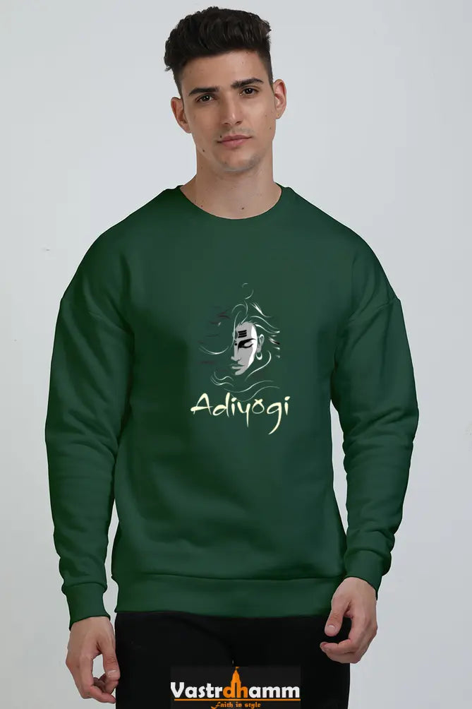 Shiv Ji Shankar Oversized Sweatshirt T-Shirts for Men Vastrdhamm