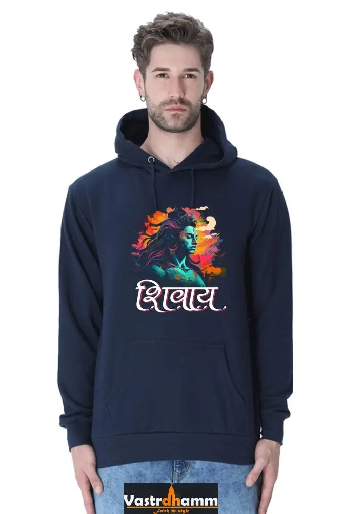 Shiv Ji Trishul Power Hoodie Sweatshirt T-Shirts for Men Vastrdhamm
