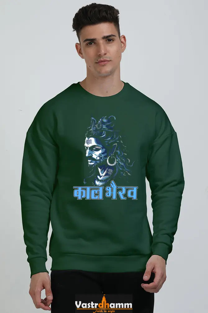 Shiv Ji Trishul Power Oversized Sweatshirt T-Shirts for Men Vastrdhamm