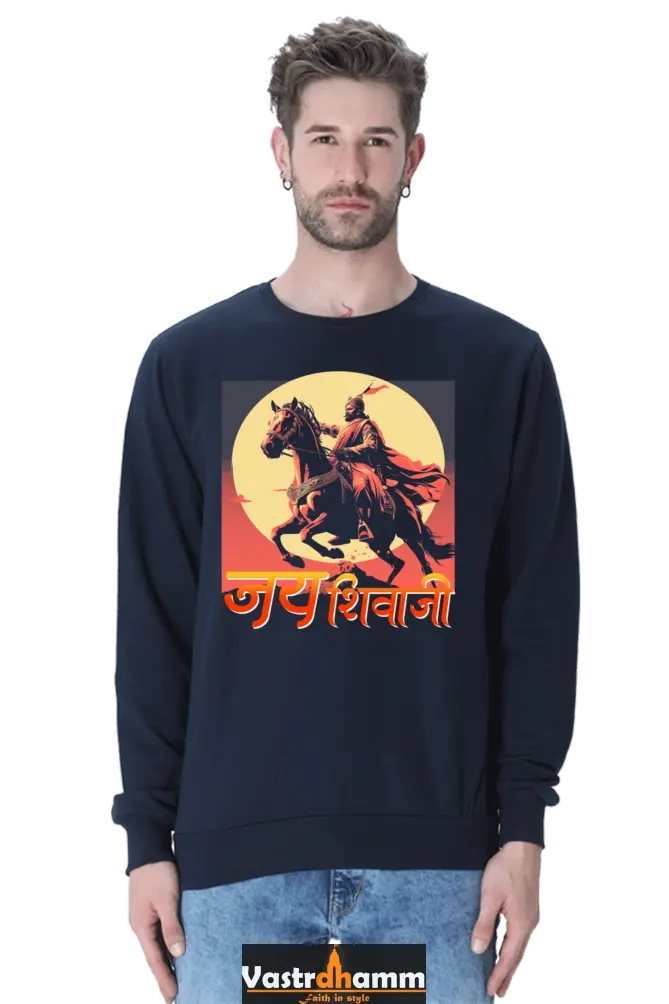 Shivaji Maharaj Valor Sweatshirt T-Shirts for Men Vastrdhamm