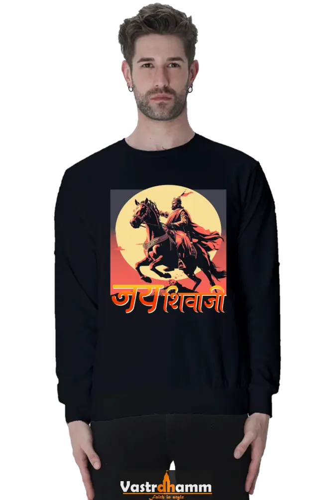 Shivaji Maharaj Valor Sweatshirt T-Shirts for Men Vastrdhamm