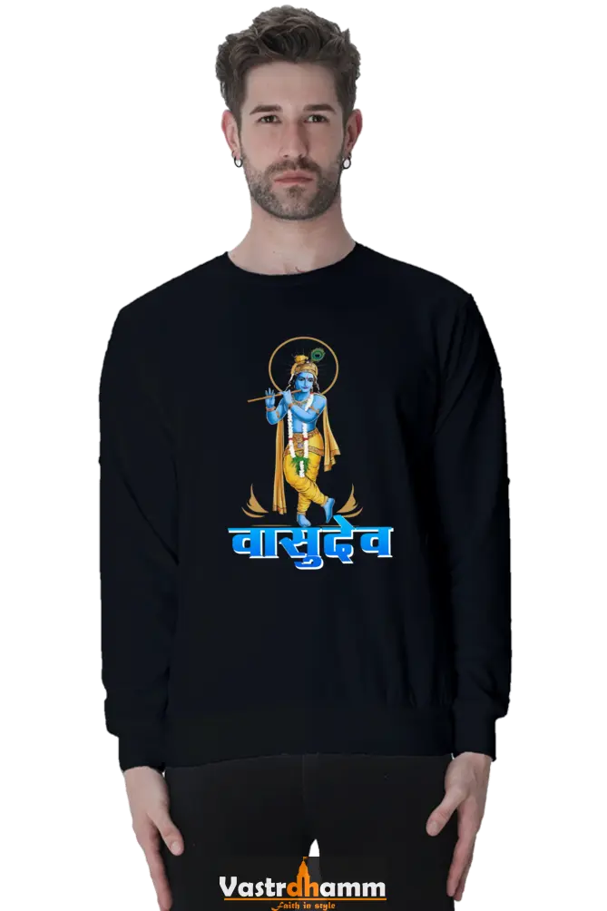 Shree Krishan Kaliya Mardan Sweatshirt T-Shirts for Men Vastrdhamm