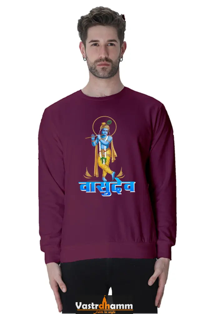 Shree Krishan Kaliya Mardan Sweatshirt T-Shirts for Men Vastrdhamm