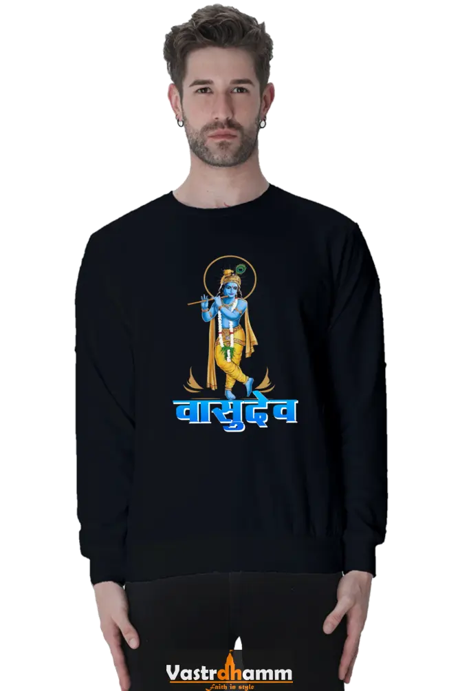 Shree Krishan Kaliya Mardan Sweatshirt T-Shirts for Men Vastrdhamm
