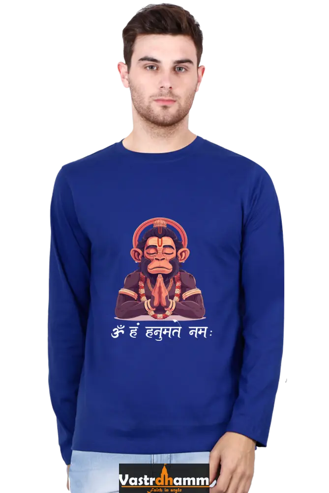 Spirit Hanuman Ji Round Neck Full Sleeve Vastrdhamm
